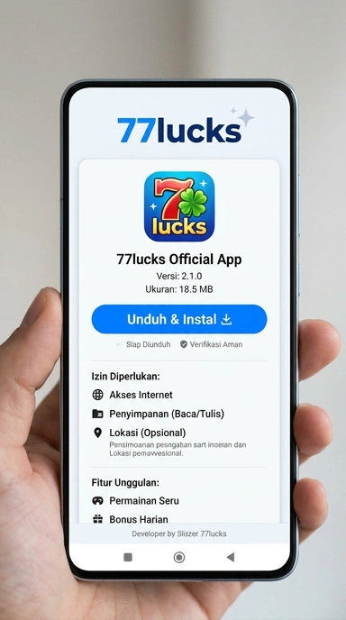 Panduan Unduh dan Instal APK 77lucks untuk Android