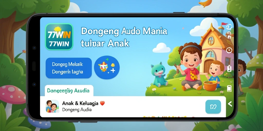 Antarmuka aplikasinya yang sederhana dan menarik untuk anak-anak.