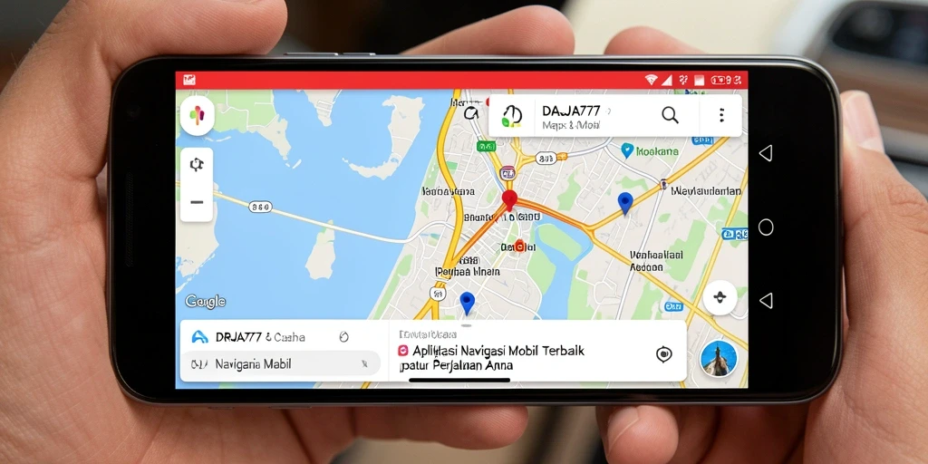 Tampilan antarmuka DRAJA777 yang mudah digunakan untuk navigasi mobil.