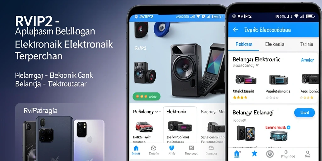 Antarmuka RVIP2 yang modern dan mudah dipahami.