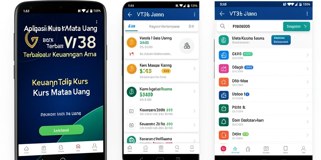 Tampilan antarmuka VT38 yang intuitif dan informatif.
